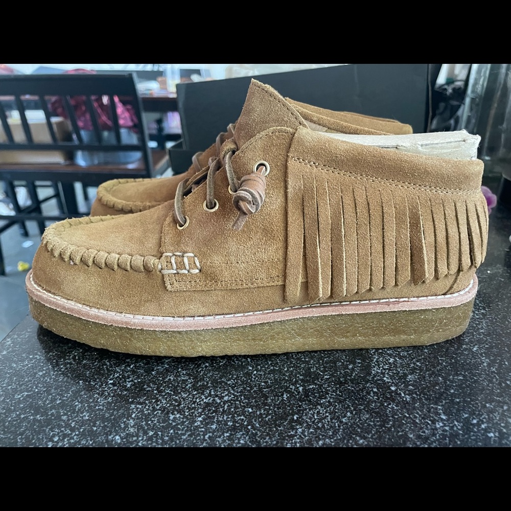 NWT Sperry x Rebecca Minkoff frienge chukka